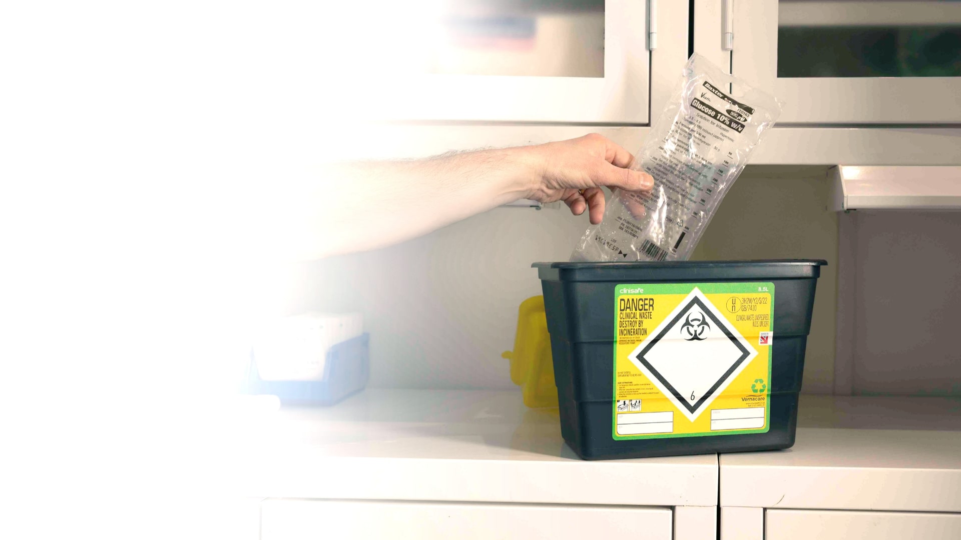 Recycled Clinical Waste Containers Image