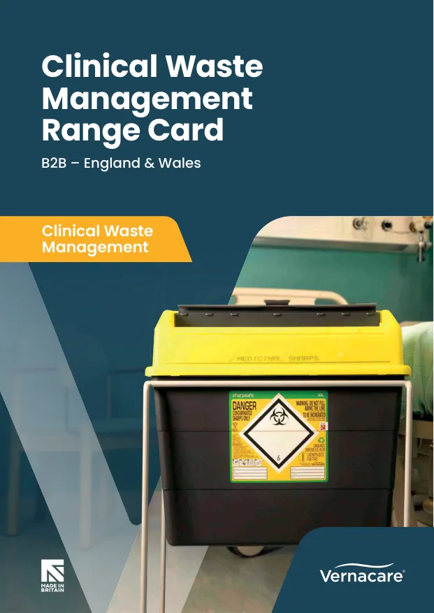 Sharpsafe® & Clinisafe® B2B England & Wales Range Card Image